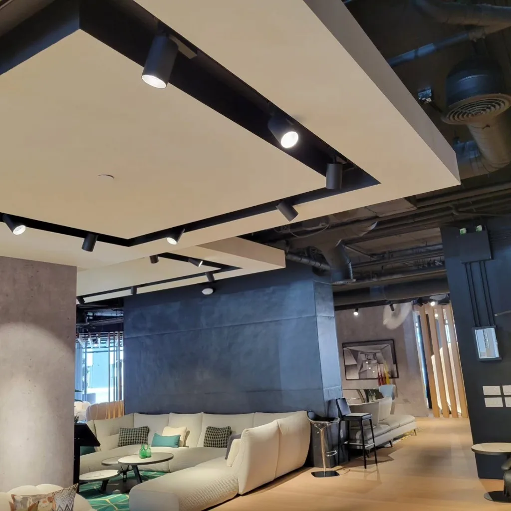 Property management commercial lounge lighting